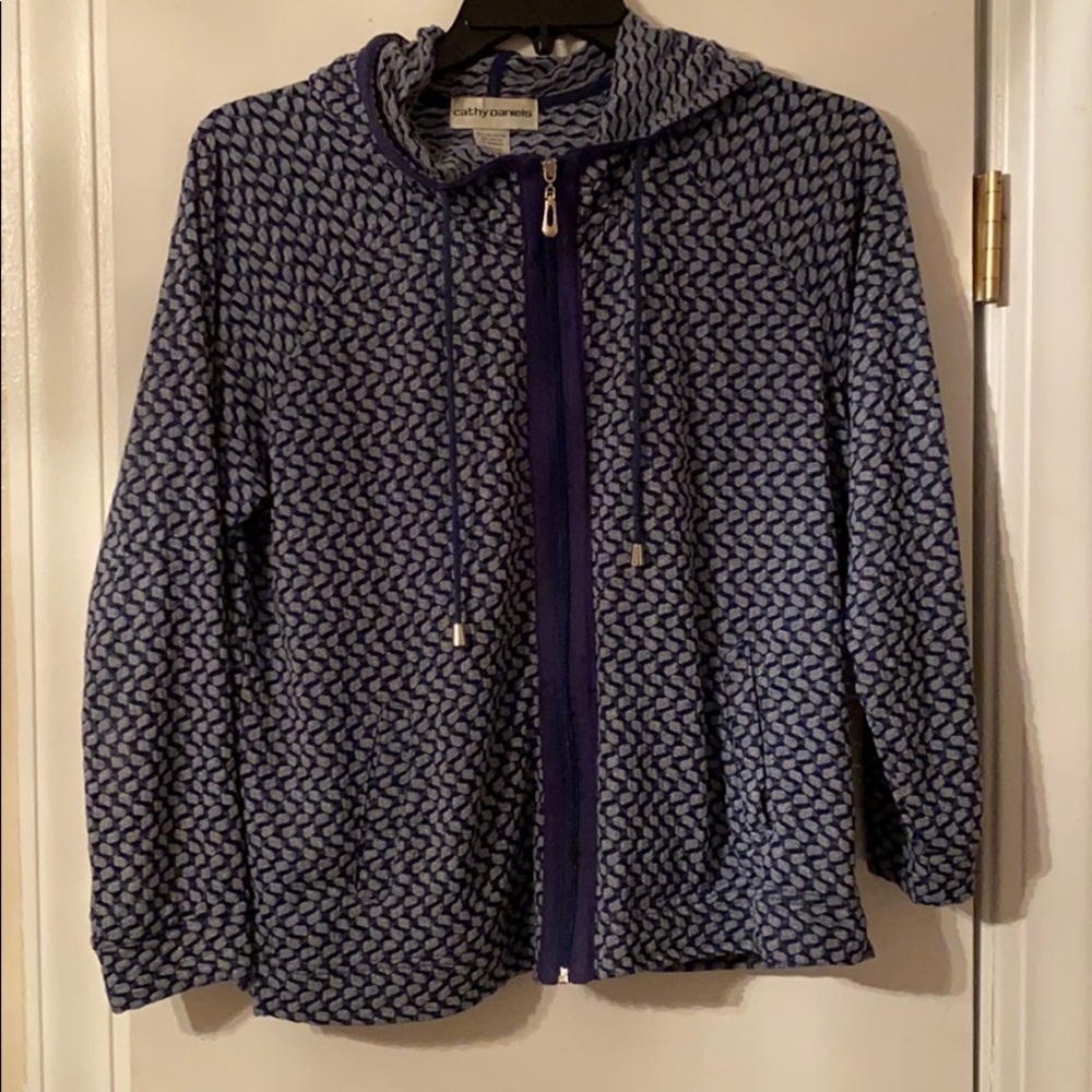 Cathy Daniels Zipper Hoodie